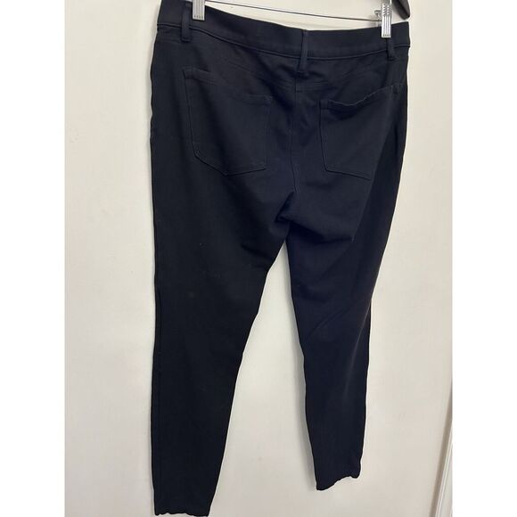 LOFT Women's Black Pants Leggings Pockets Stretch Casual Workwear Size 12 - Picture 6 of 6